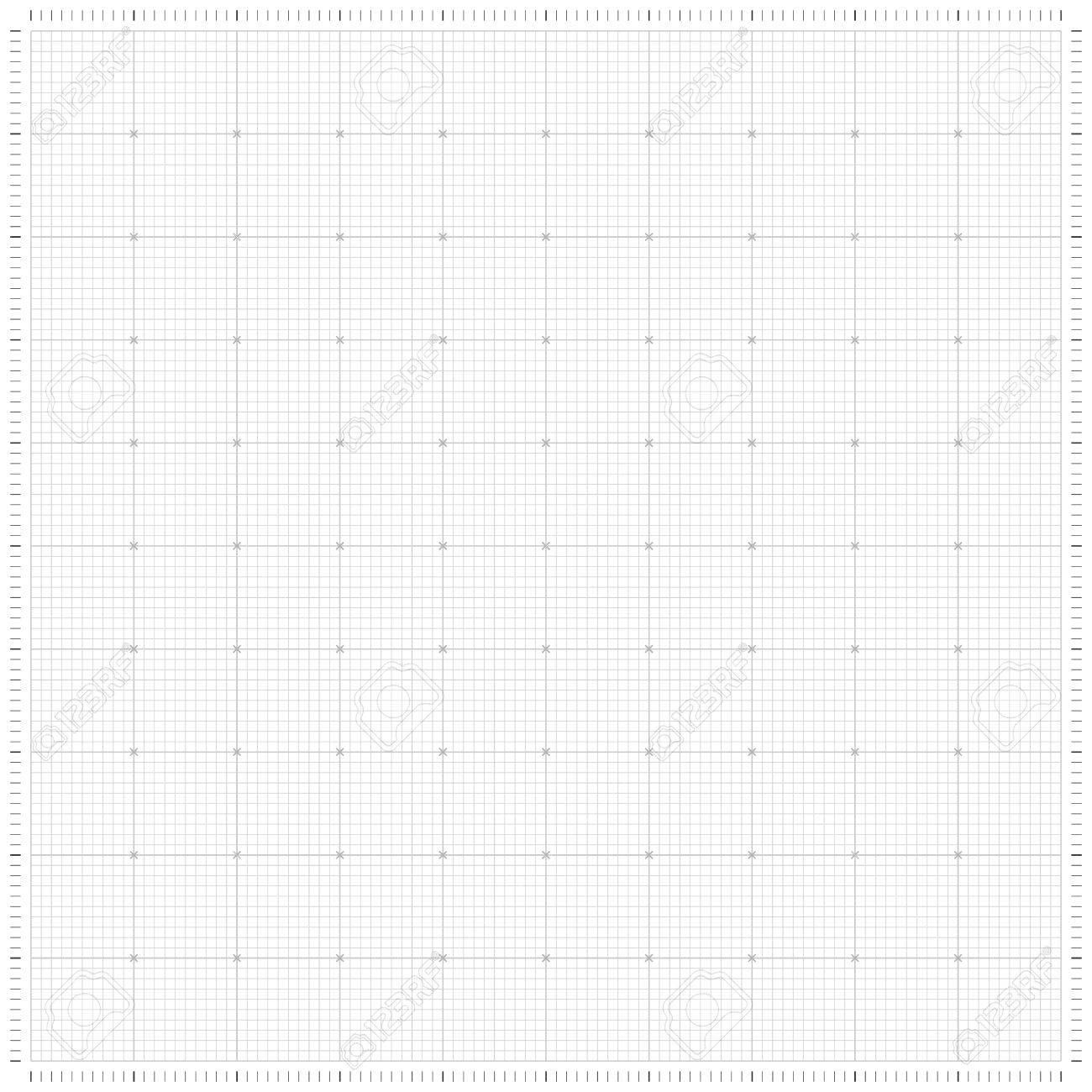 Xxl ミリ波紙 方眼紙または印刷紙 のイラスト素材 ベクタ Image