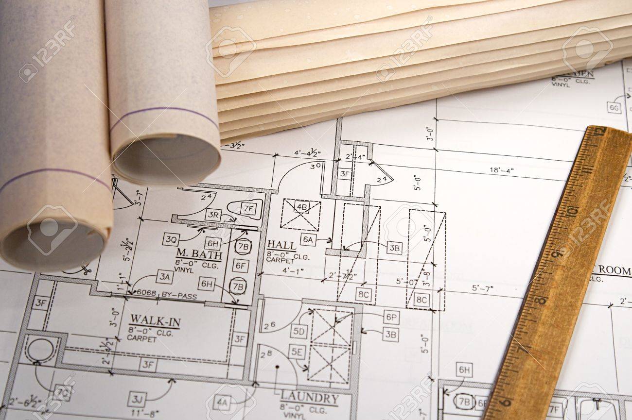 Architectural blueprints of new homes and communities Architectural blueprints of new homes and communities
