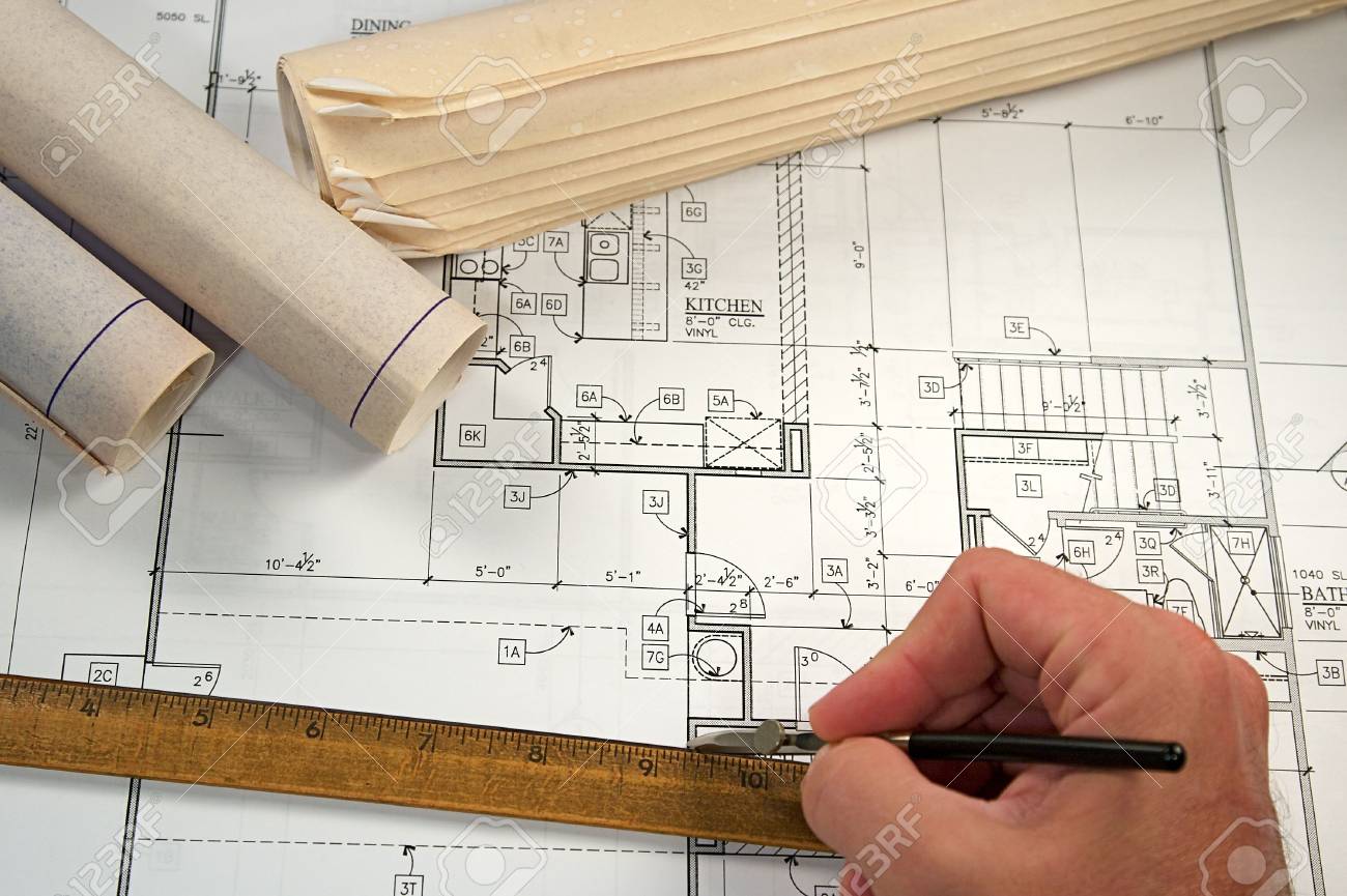 Architectural blueprints of new homes and communities Architectural blueprints of new homes and communities