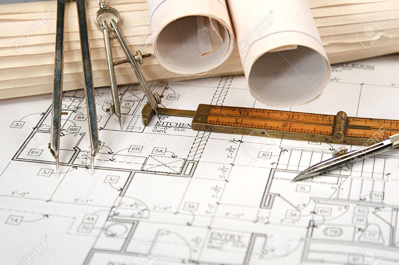 Architectural blueprints of new homes and communities Architectural blueprints of new homes and communities