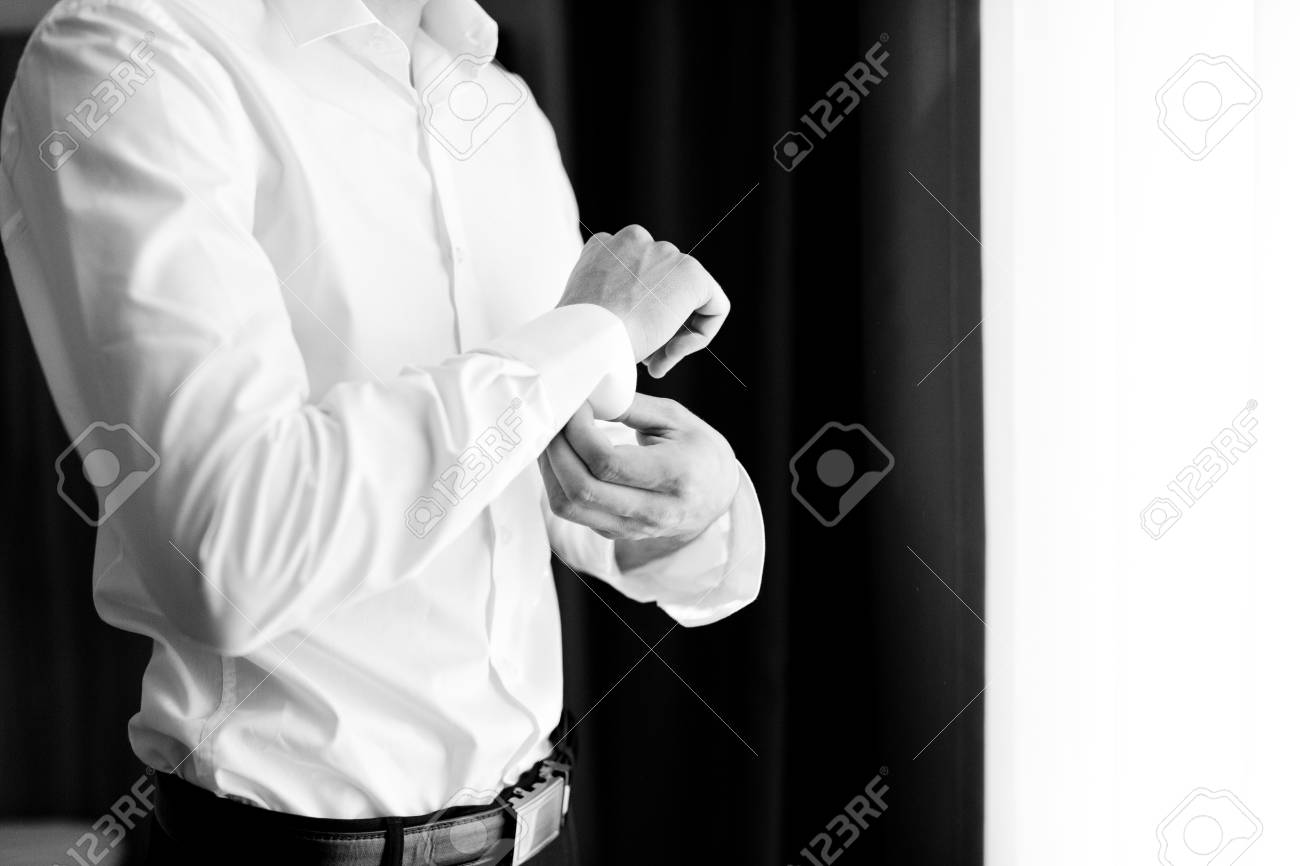 AckfulMens Cufflinks are Buttoned Up with Sleeve Buttons