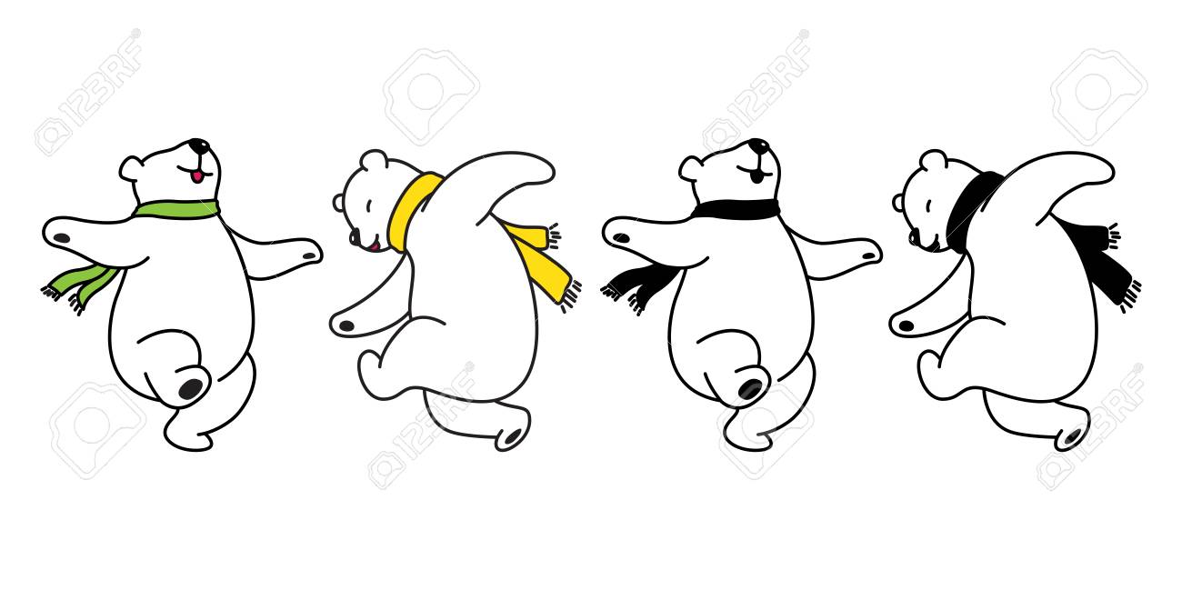Bear vector logo icon polar bear panda dancing teddy illustration cartoon doodle cute - 118506878 Bear vector logo icon polar bear panda dancing teddy illustration cartoon doodle cute - 118506878