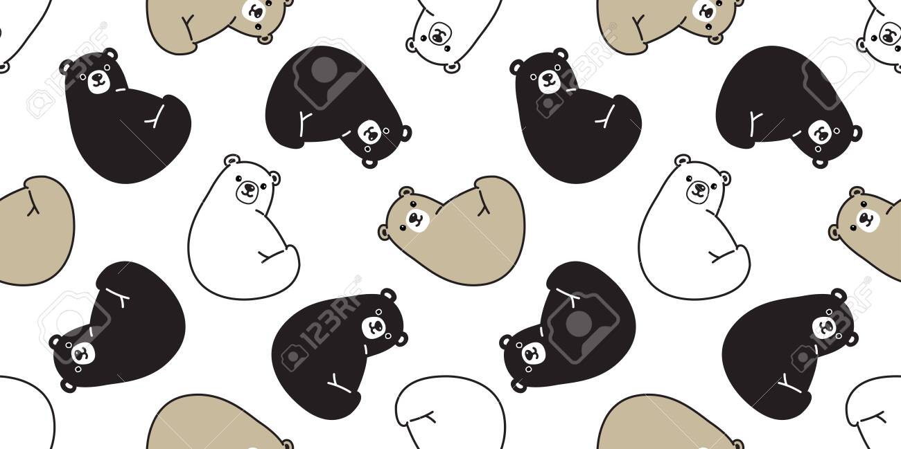 Bear Seamless Polar Bear Vector Pattern Panda Teddy Scarf Isolated Tile Background Cartoon Repeat Wallpaper Illustration Royalty Free SVG, Cliparts, Vectors, And Stock Illustration. Image 129295426. Bear Seamless Polar Bear Vector Pattern Panda Teddy Scarf Isolated Tile Background Cartoon Repeat Wallpaper Illustration Royalty Free SVG, Cliparts, Vectors, And Stock Illustration. Image 129295426.