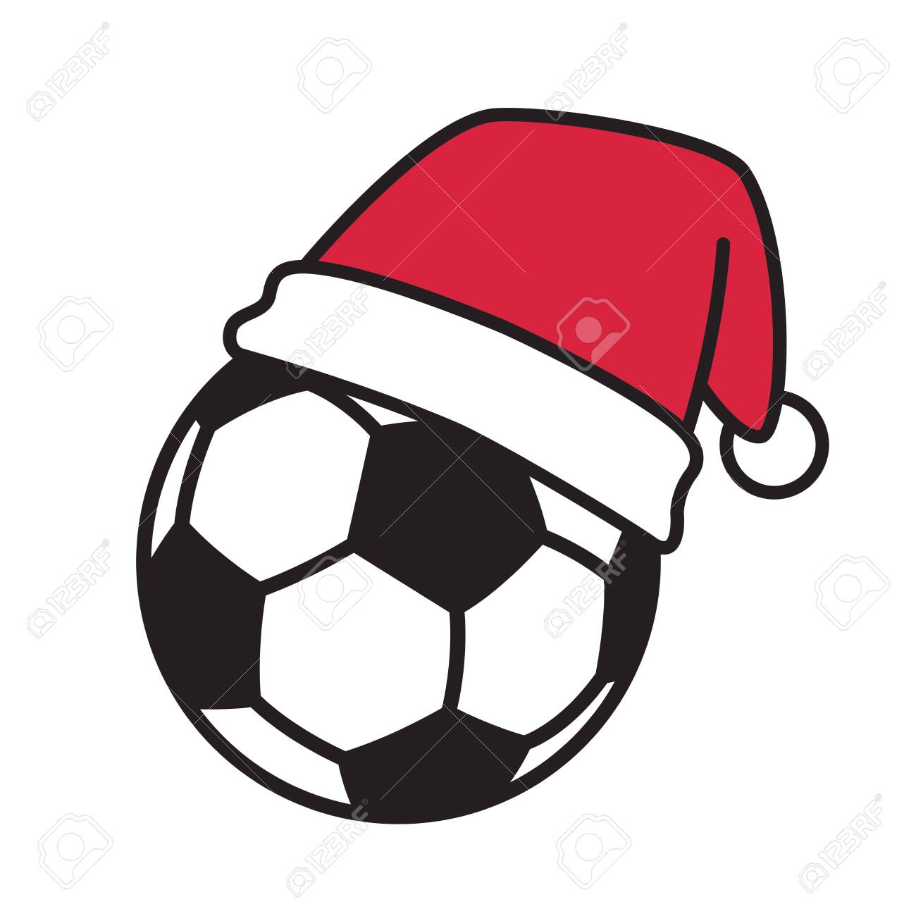 Football christmas hat Clearance