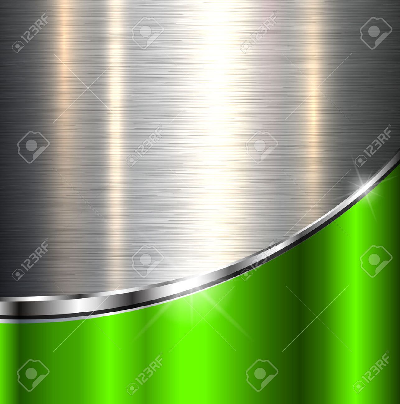 Metallic background polished steel texture, vector design. - 54925494 Metallic background polished steel texture, vector design. - 54925494