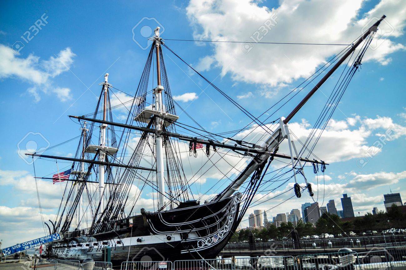 uss constitution battleship in boston stock photo picture and