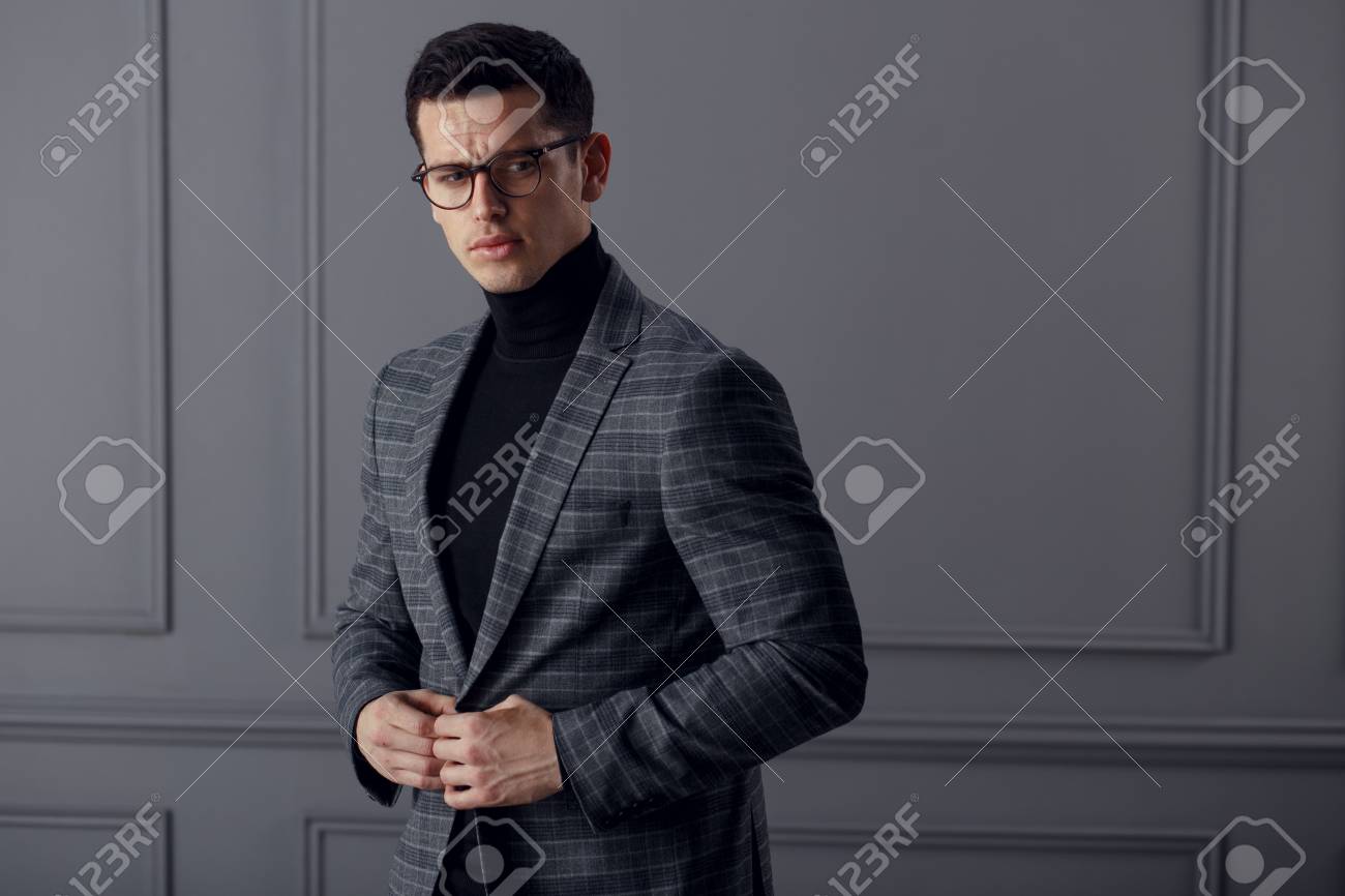 turtle neck with suits