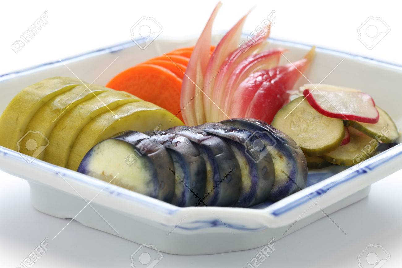 漬物 自家製漬物盛り合わせ 伝統的な日本食 の写真素材 画像素材 Image