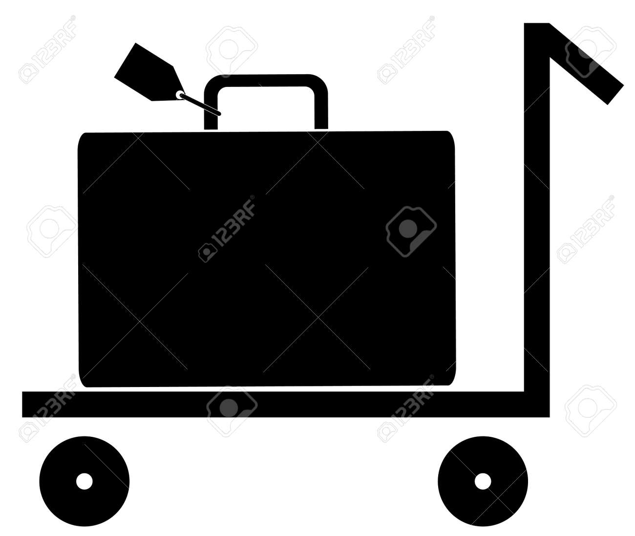 luggage trolly