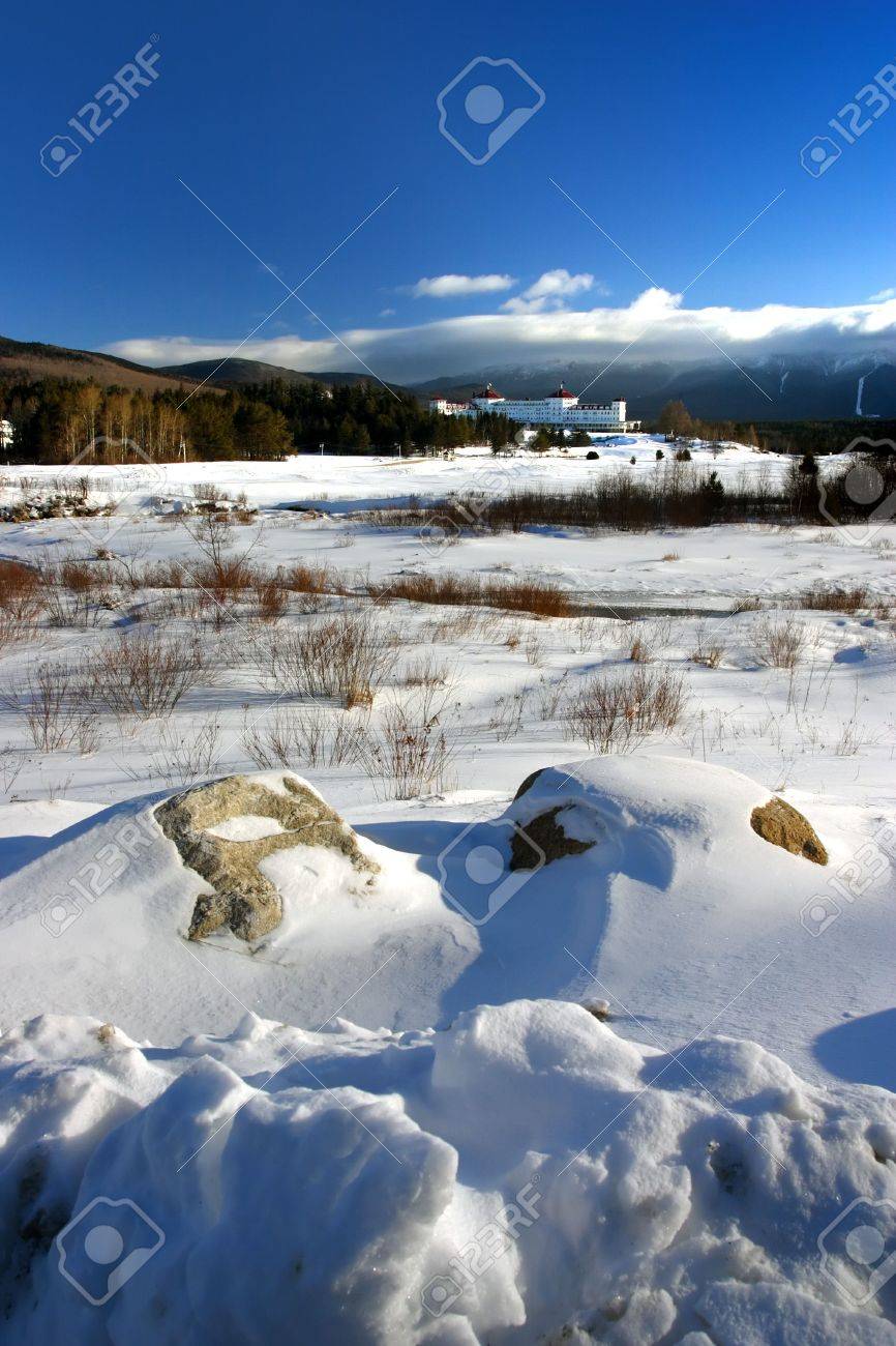 브레튼 우즈, 뉴햄프셔에서의 겨울 로열티 무료 사진, 그림, 이미지 그리고 스톡포토그래피. Image 2792810