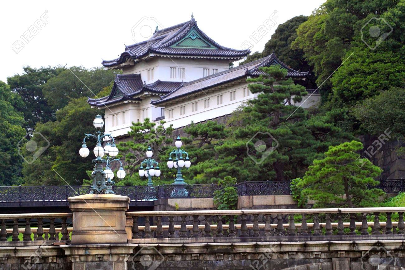 皇居 東京 日本 の写真素材 画像素材 Image