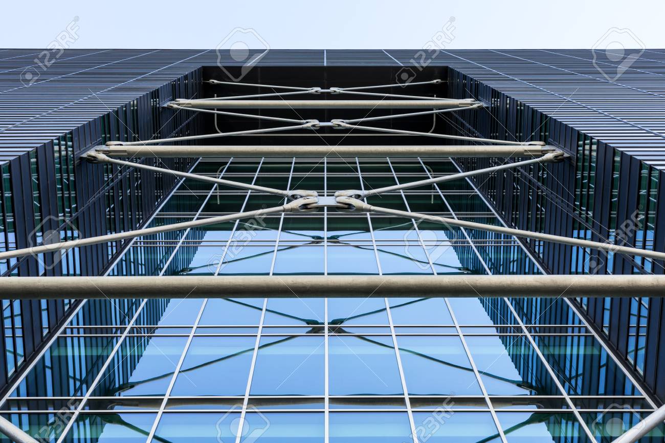 Metal Construction Of A Modern Building Architectural Details Stock Photo Picture And Royalty Free Image Image 113832480