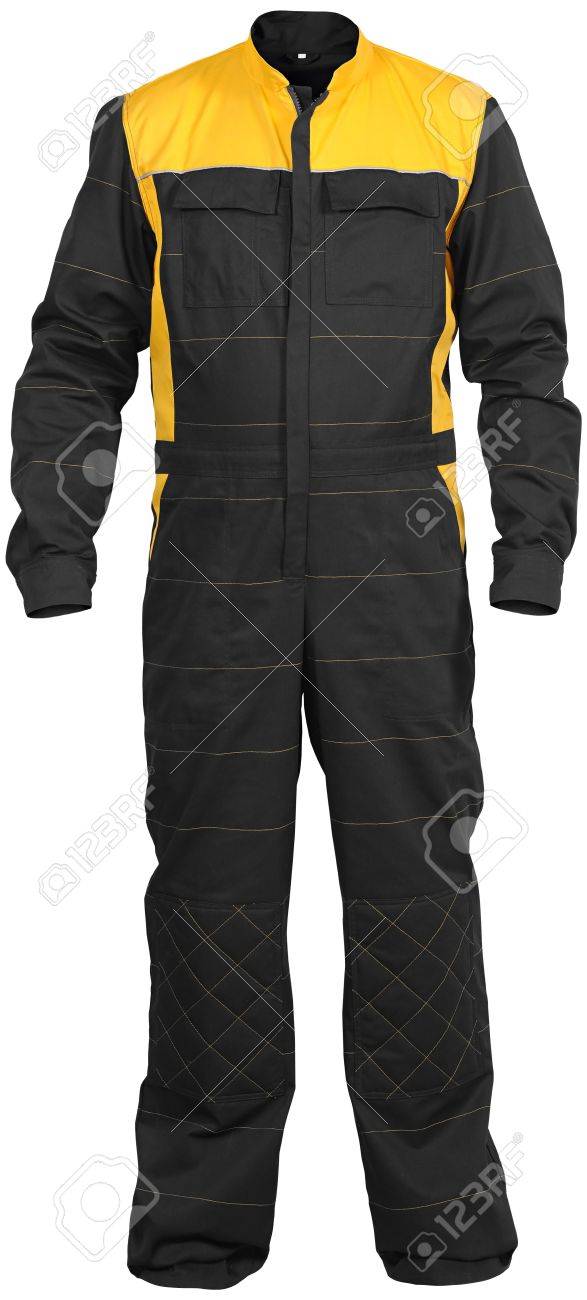 yellow mechanic jumpsuit