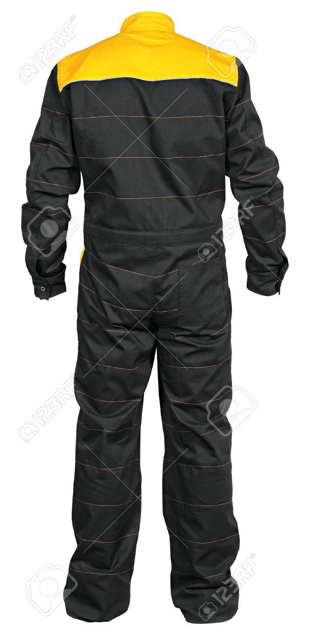 black mechanic jumpsuit