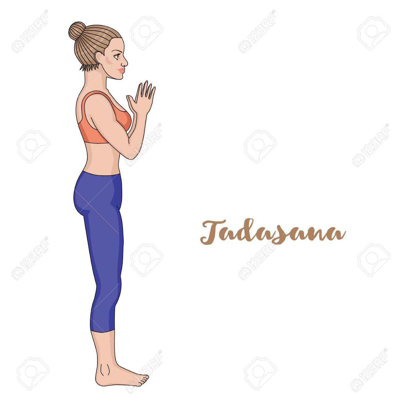 Mountain Pose Drawing Mountain Pose Drawing