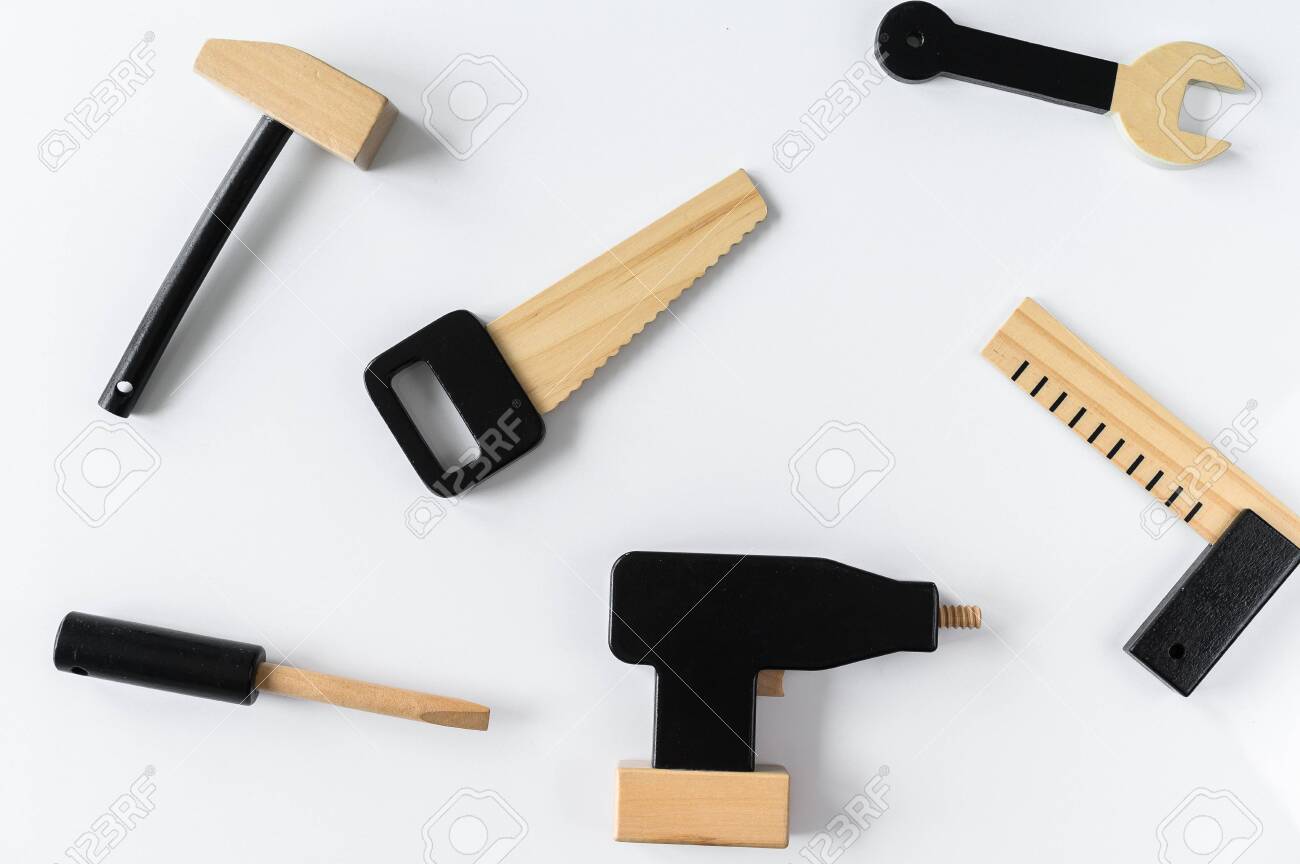 childrens wooden tools