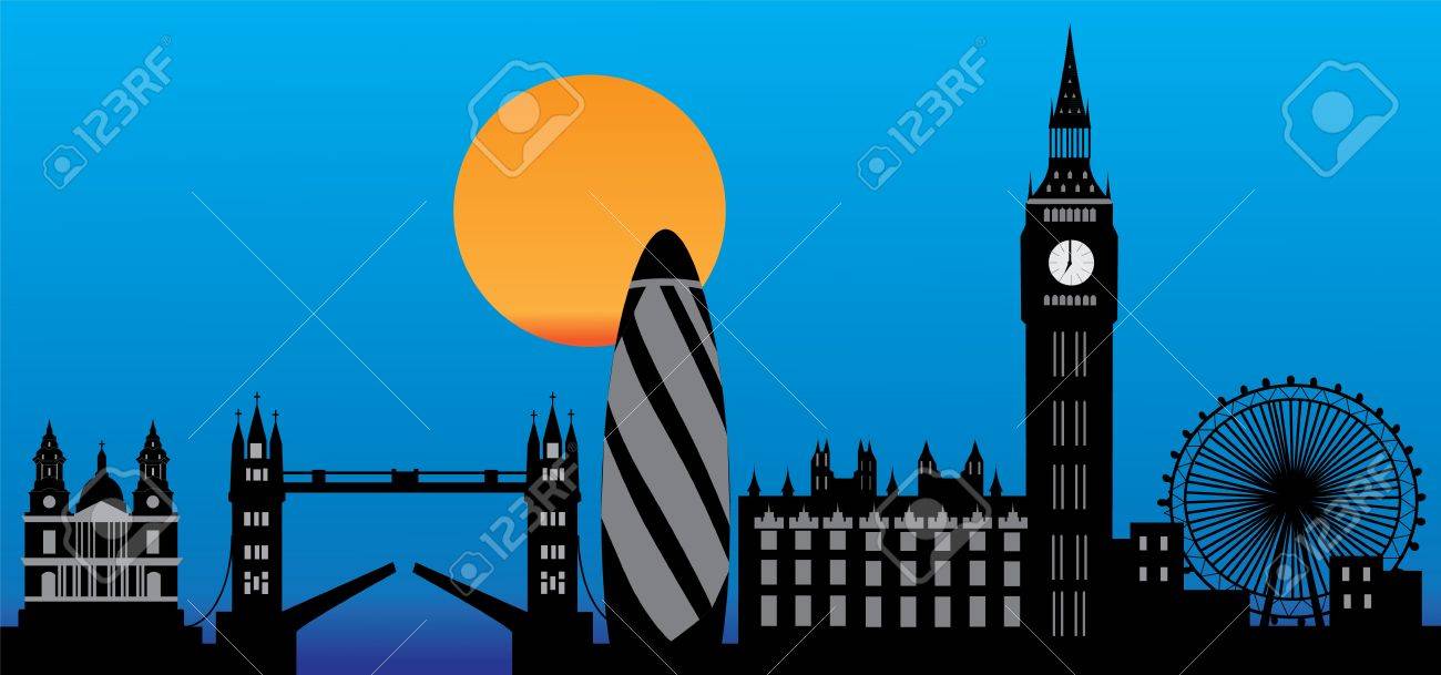 London City Skyline By Night Royalty Free Cliparts Vectors And Stock Illustration Image London City Skyline By Night Royalty Free Cliparts Vectors And Stock Illustration Image