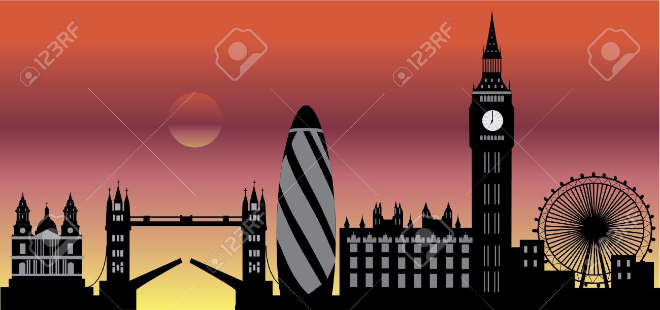 London Skyline By Night Royalty Free Cliparts Vectors And Stock Illustration Image London Skyline By Night Royalty Free Cliparts Vectors And Stock Illustration Image