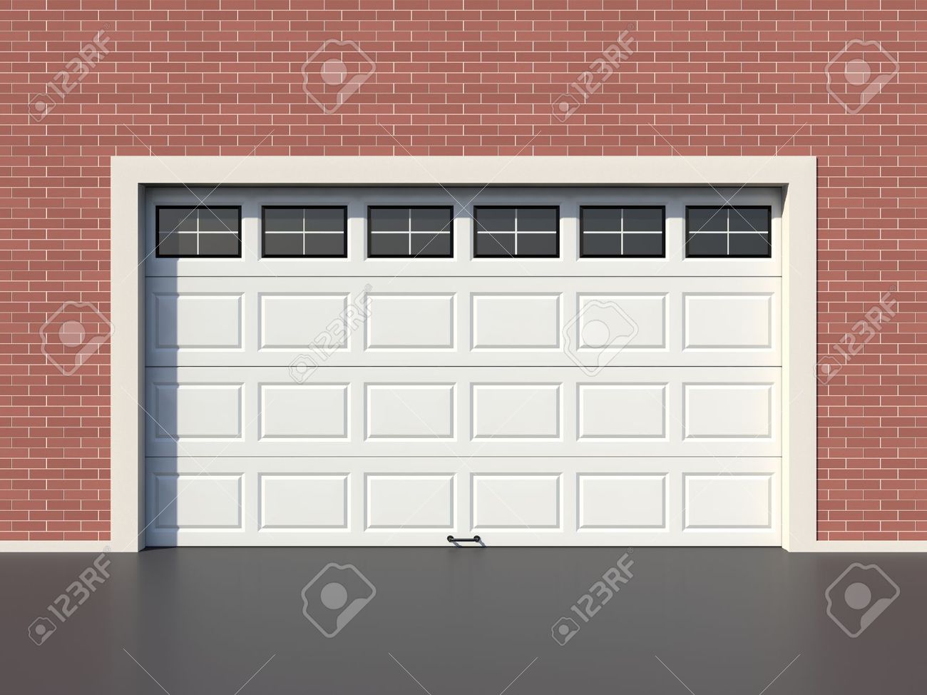 Modern White Garage Door modern white garage door with windows stock photo, picture and Modern White Garage Door modern white garage door with windows stock photo, picture and