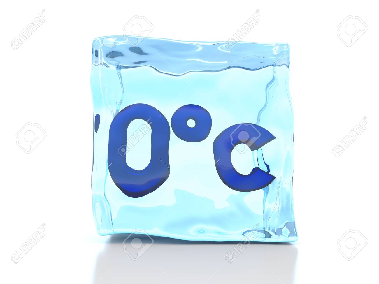 cube celsius degrees frozen ice blue in Zero sign degrees Zero in sign blue celsius ice frozen cube