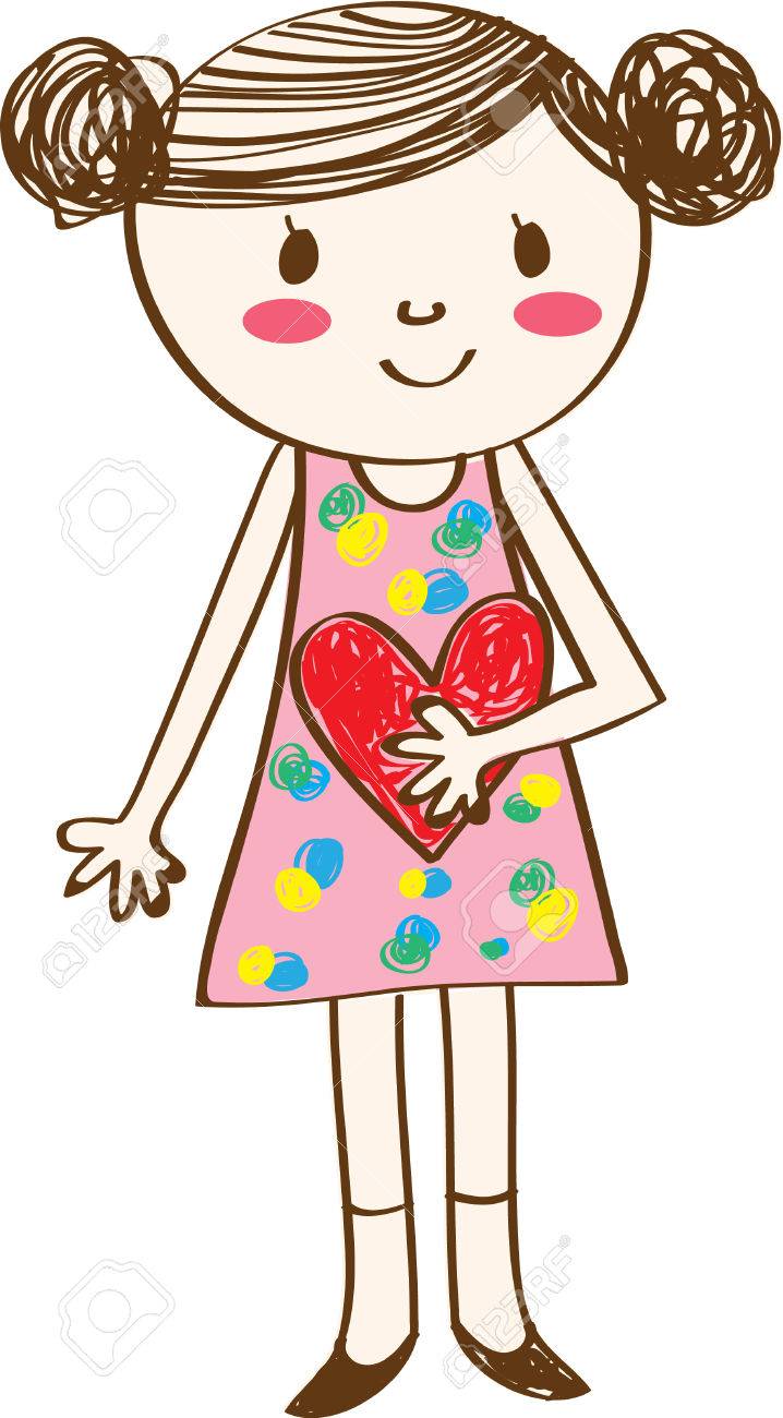 Vettoriale Il Cuore Di Un Bambino E Pieno Di Innocenza E Di Verita Raccogliere Questi Disegni Provenienti Da Collezioni Concordia Image