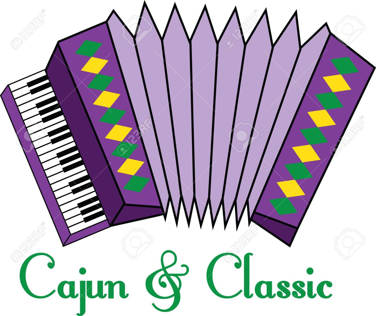 this lively and colorful accordion design is a stylish accent