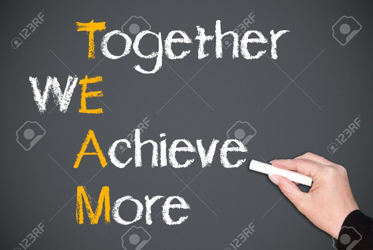 We Achieve More Together Together We Achieve More Stock Photo, Picture And Royalty Free Image. Image  21402501.