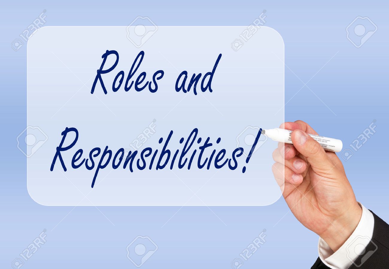roles and responsibilities stock