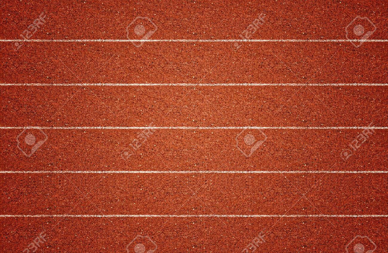 running track top view