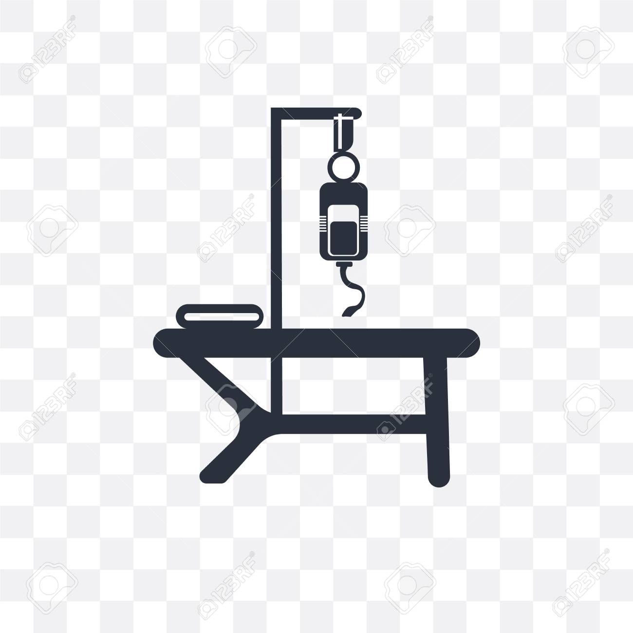 Hospital Bed Vector Icon Isolated On Transparent Background, Hospital Bed  Logo Concept Royalty Free SVG, Cliparts, Vectors, and Stock Illustration.  Image 106870080., image size:1300x1300