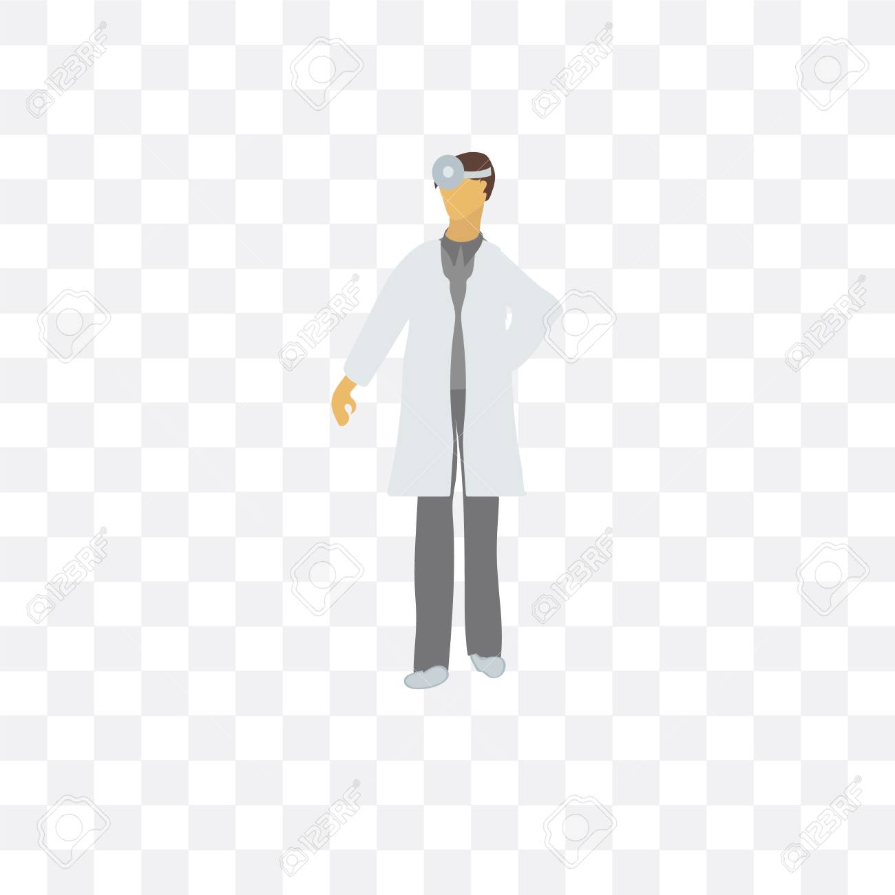 Doctor Vector Icon Isolated On Transparent Background, Doctor Logo Concept  Royalty Free SVG, Cliparts, Vectors, and Stock Illustration. Image  106868612., image size:1300x1300
