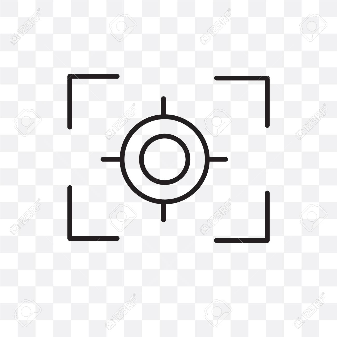 focus vector icon isolated on transparent background focus logo royalty free cliparts vectors and stock illustration image 107167004 focus vector icon isolated on transparent background focus logo