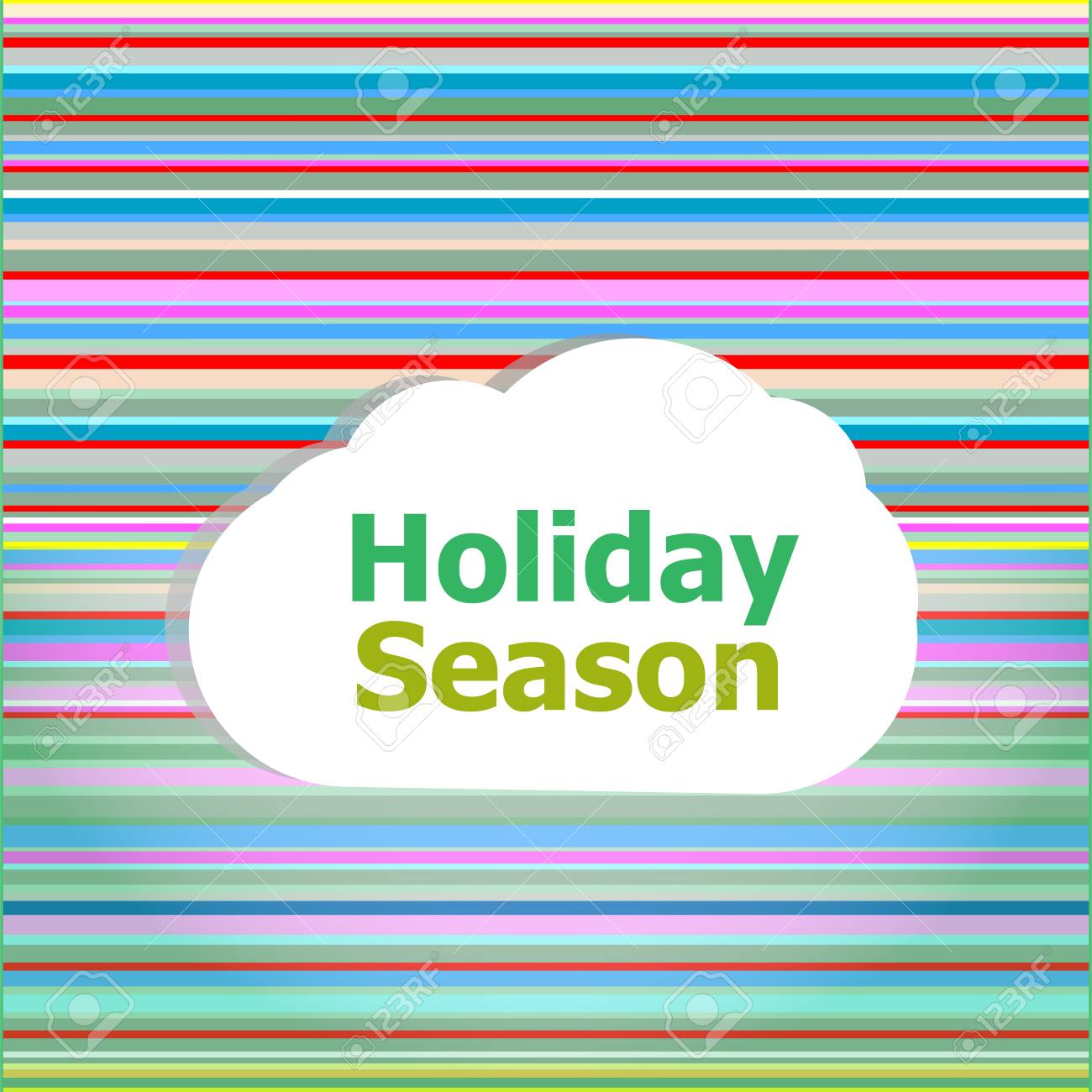 招待状 抽象的なクラウドのホリデイ 季語 の写真素材 画像素材 Image