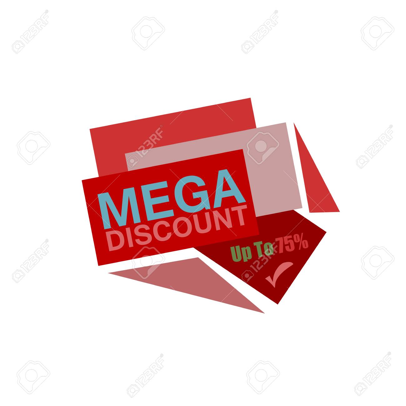 super discount sale banner vector isolated sale tag special