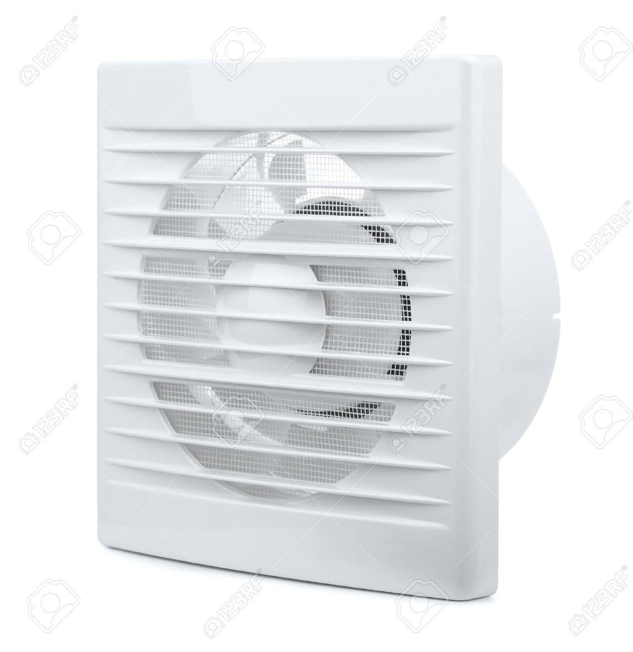 Wall electric extractor fan isolated on white - 51014773 Wall electric extractor fan isolated on white - 51014773