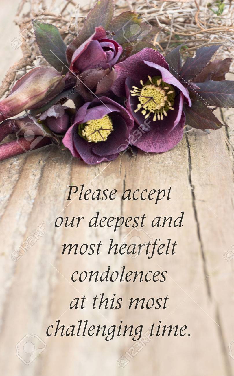 wallpapers Please Accept Our Deepest Condolences For Your Loss ditem