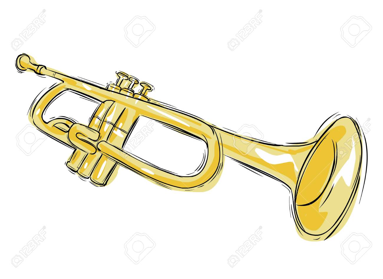 Featured image of post Dibujo De Trompeta Facil