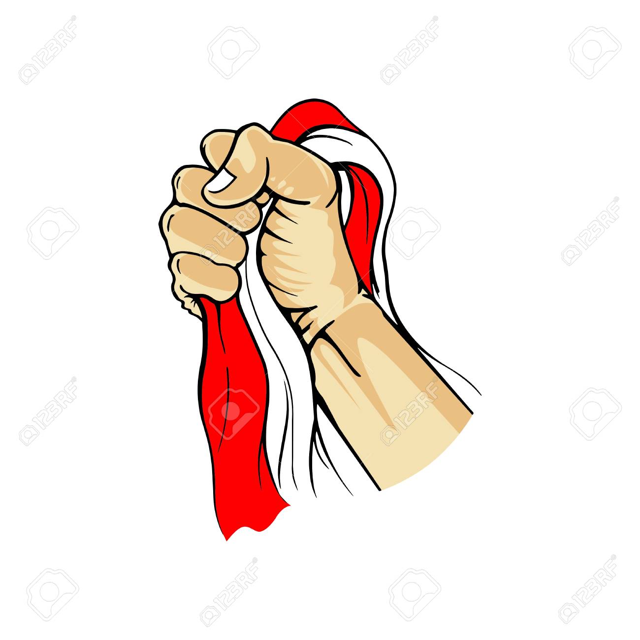 Handling Flag of Indonesia - 107506074 Handling Flag of Indonesia - 107506074