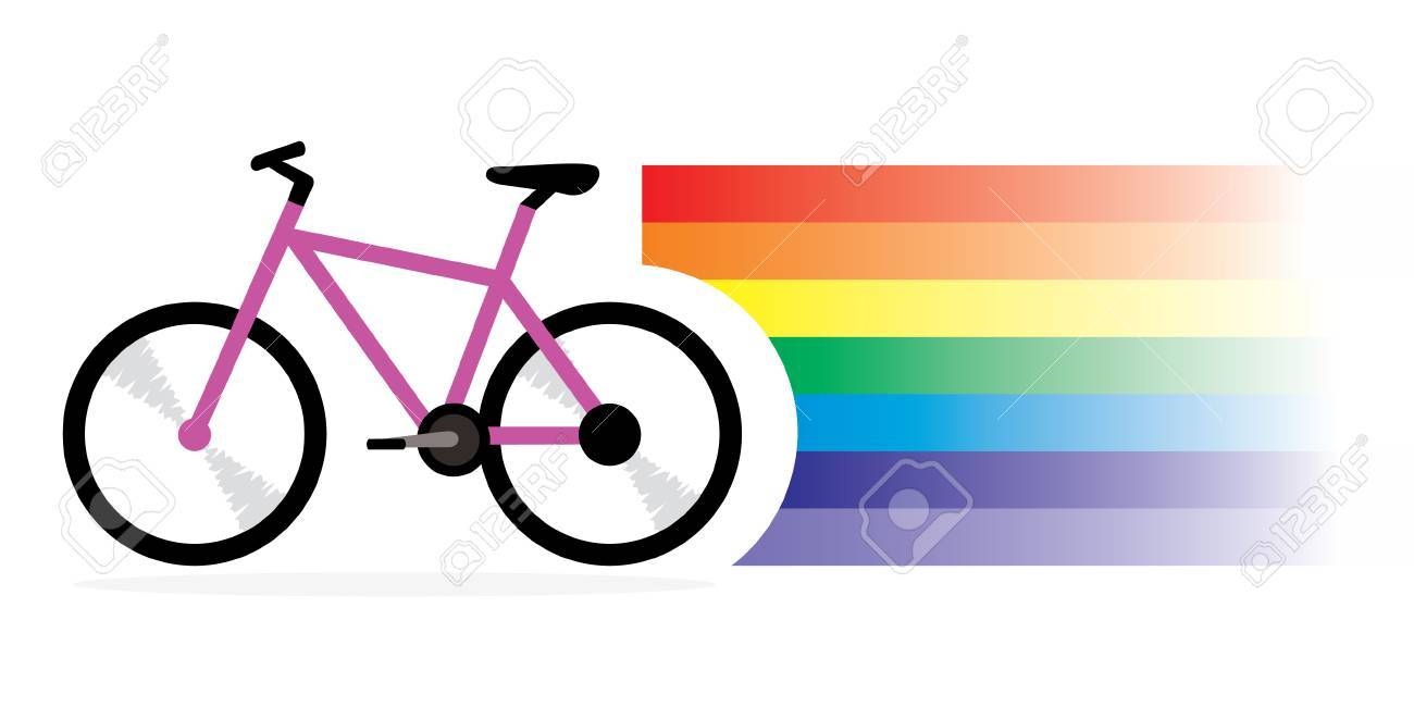 87686561-a-pink-bicycle-with-rainbow-on-white-background-.jpg