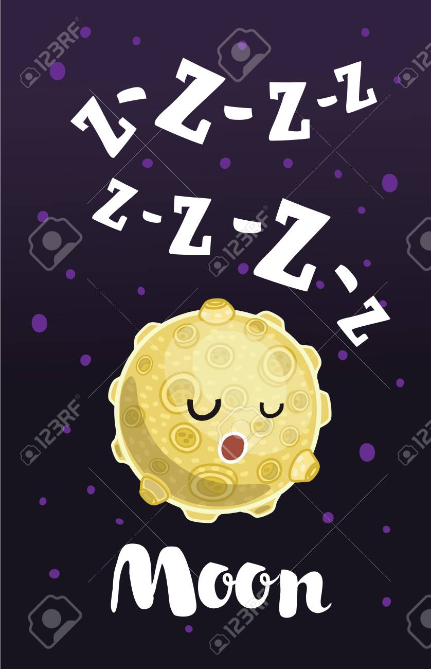 面白いかわいい顔を持つかわいい漫画の月のキャラクターとベクター漫画のイラストナイトカードのイラスト素材 ベクタ Image 面白いかわいい顔を持つかわいい漫画の月のキャラクターとベクター漫画のイラストナイトカードのイラスト素材 ベクタ Image