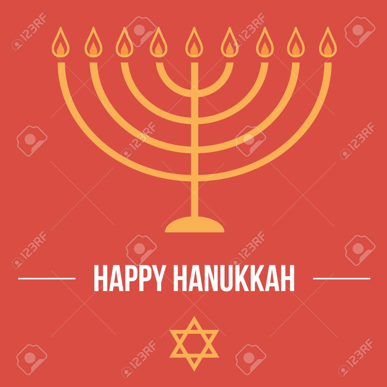 hanukkah card template