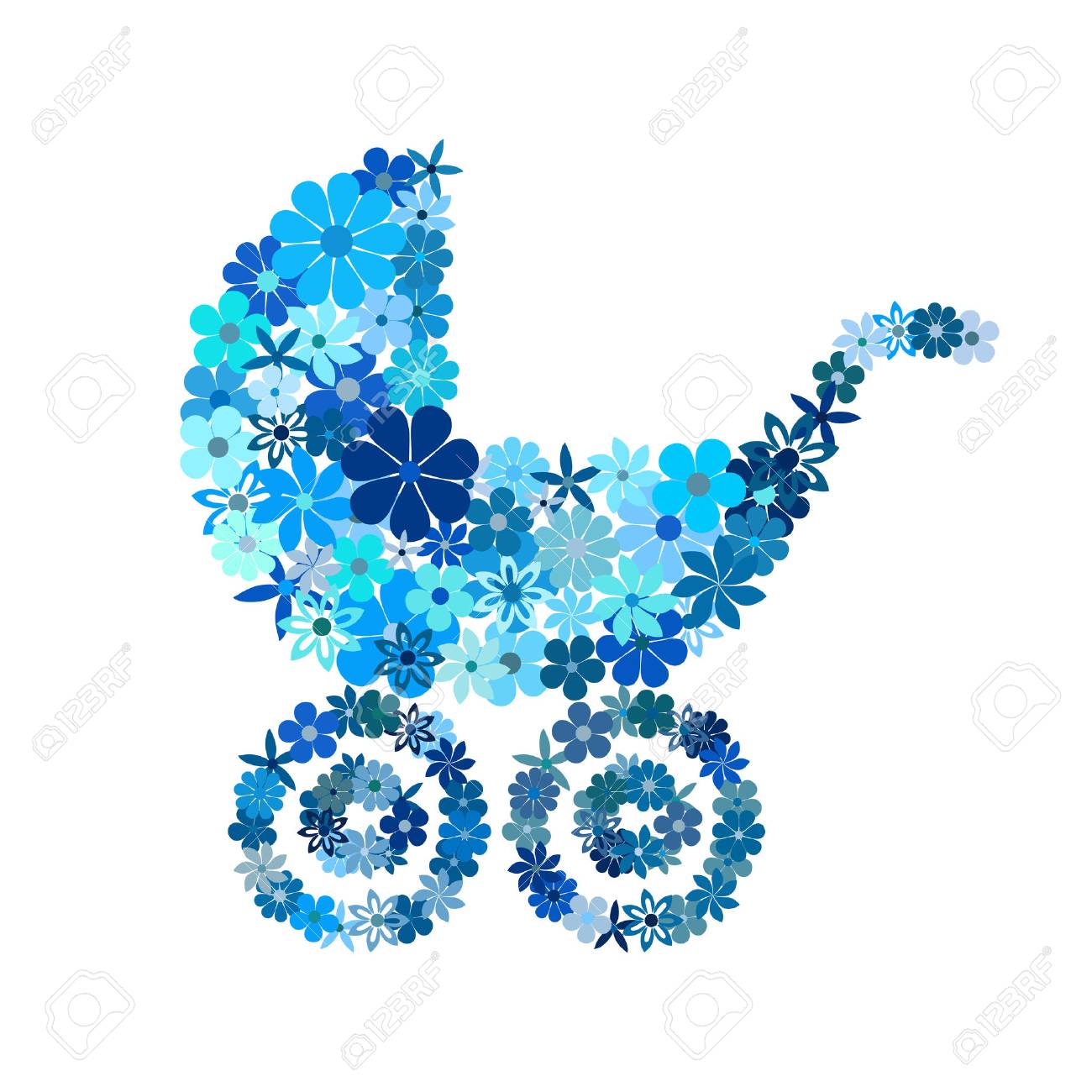 blue stroller for boy