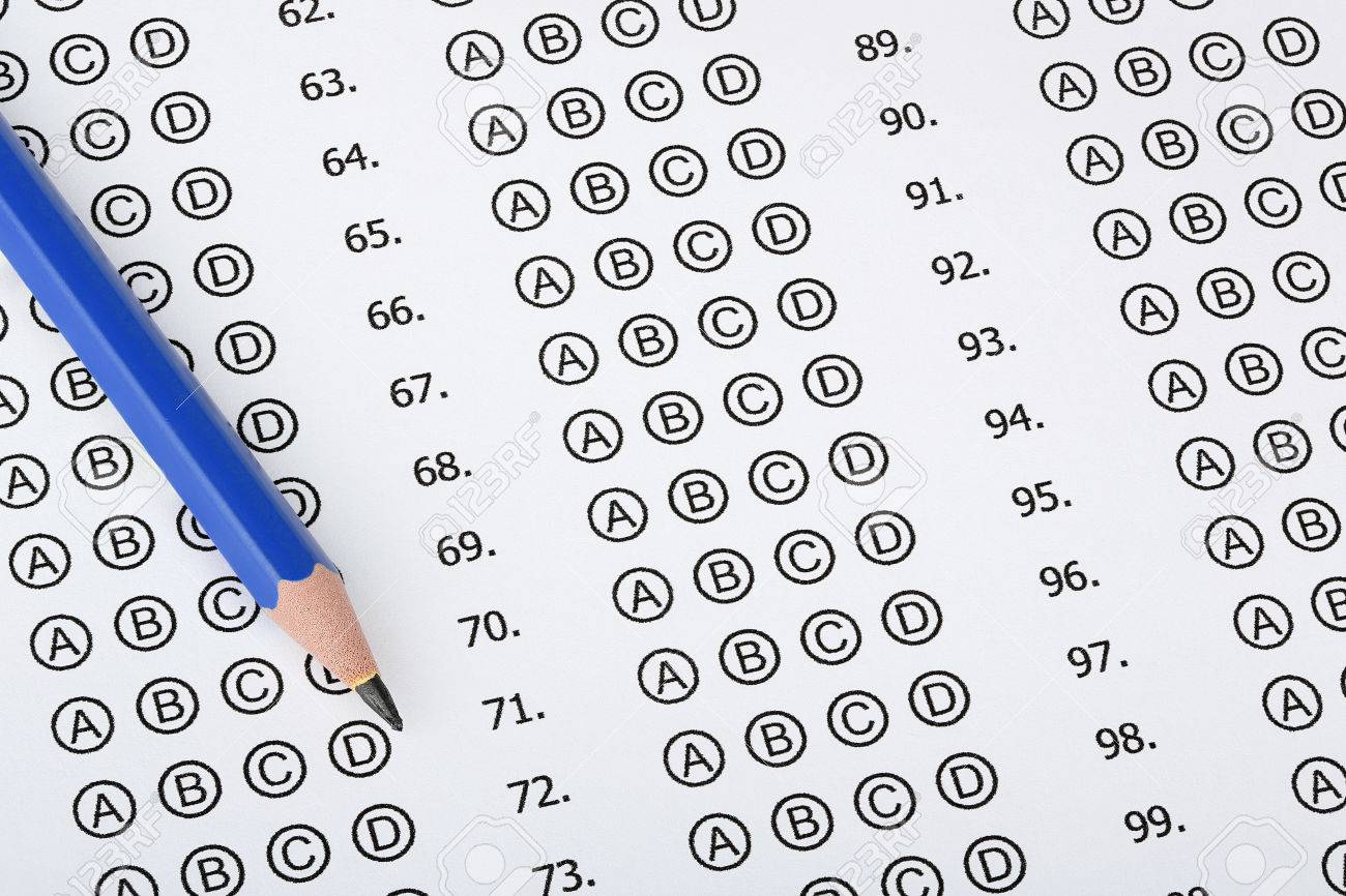 multiple choice answer
