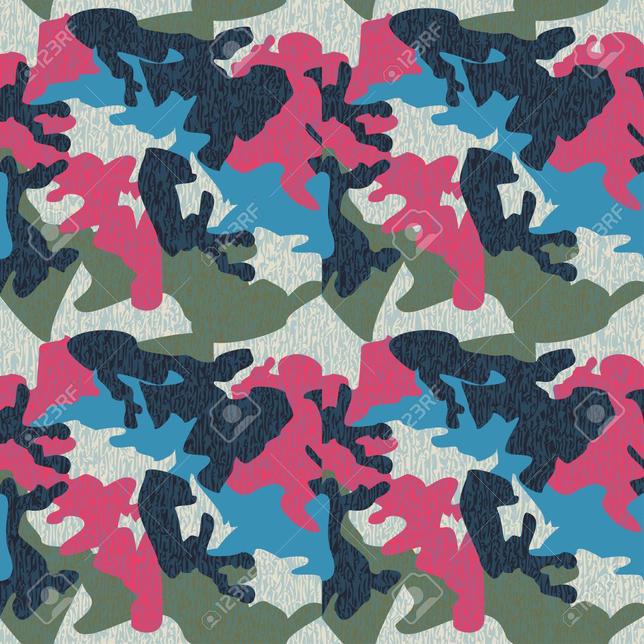 迷彩パターン背景シームレスな衣服を印刷 スクラッチ ベクターの反復可能な迷彩柄グラマー グランジ ピンク ブルー オリーブ ネイビー のイラスト素材 ベクタ Image 迷彩パターン背景シームレスな衣服を印刷 スクラッチ ベクターの反復可能な迷彩柄グラマー グランジ ピンク ブルー オリーブ ネイビー のイラスト素材 ベクタ Image