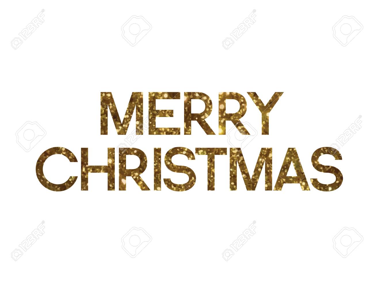 Les Paillettes D Or De La Main Isolee D Ecriture Mot Joyeux Noel Sur Blackground Blanc Clip Art Libres De Droits Vecteurs Et Illustration Image 6081