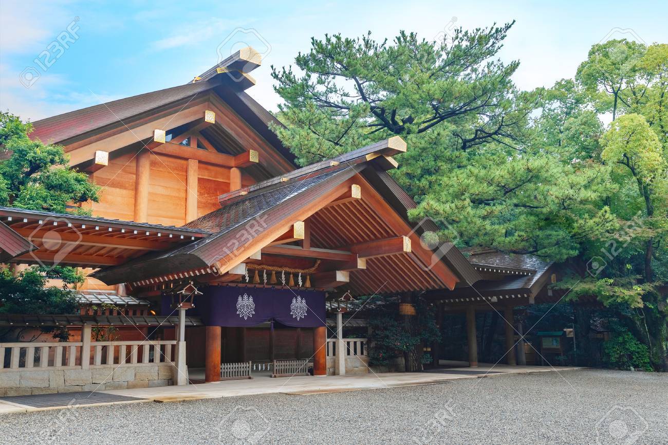 名古屋市の熱田神宮 (熱田神宮) 名古屋、日本 - 2015 年 11 月