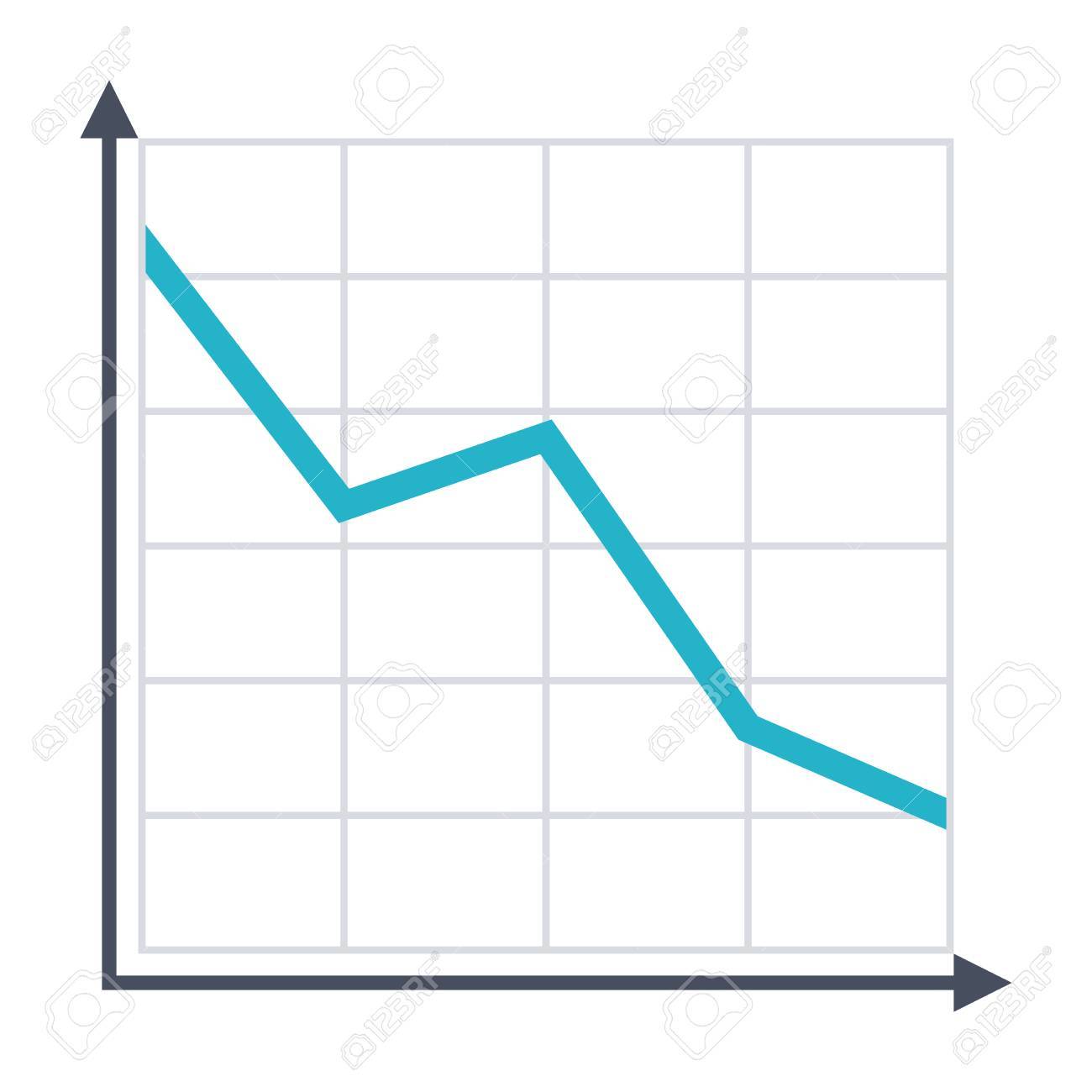 Decline Chart Simple Icon In Flat Style Royalty Free Cliparts, Vectors, And  Stock Illustration. Image 68191922.