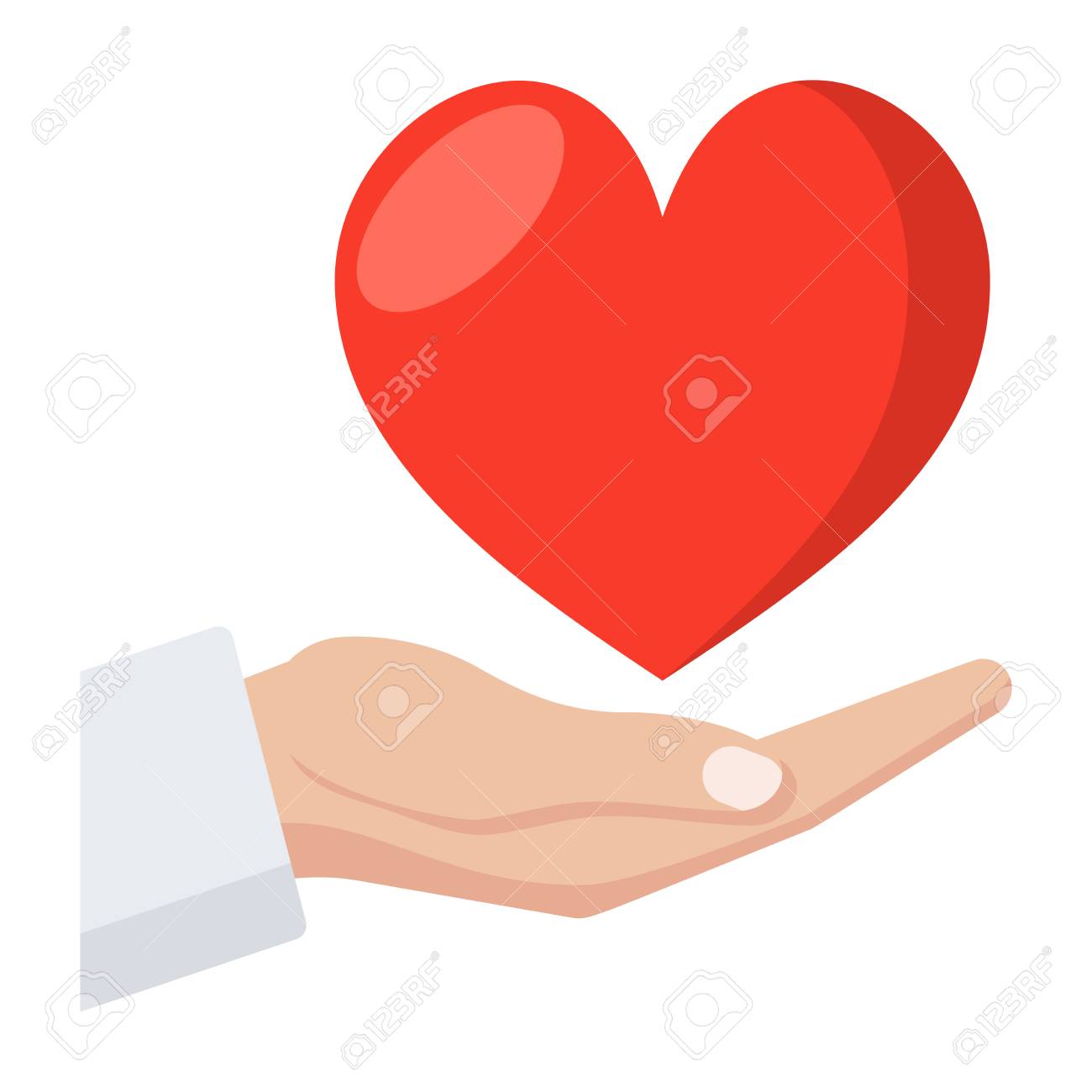 心のケアのアイコン のイラスト素材 ベクタ Image