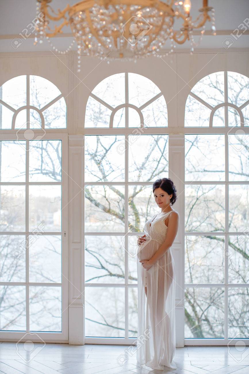 vestido branco transparente