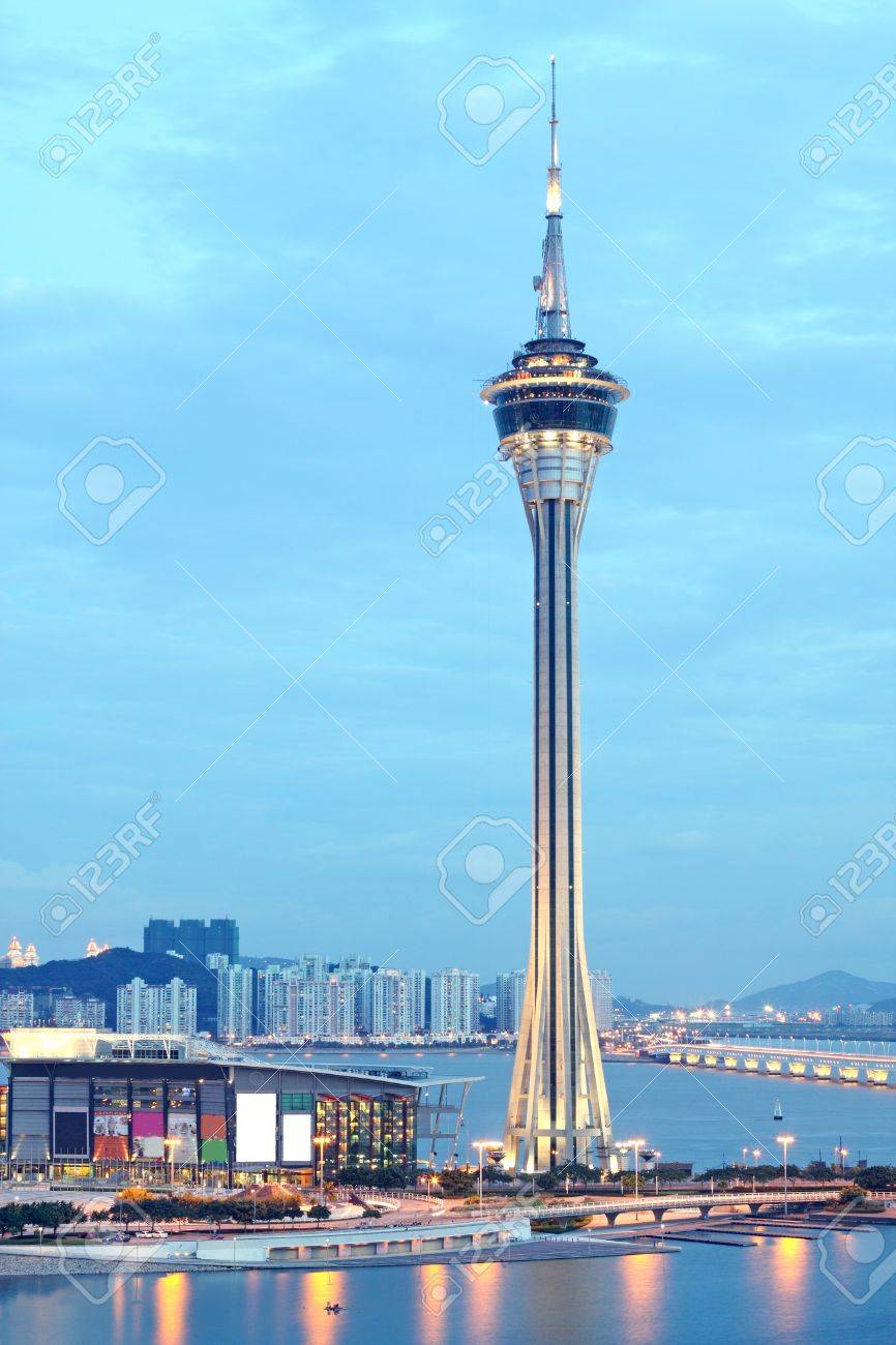 マカオ タワー の写真素材 画像素材 Image